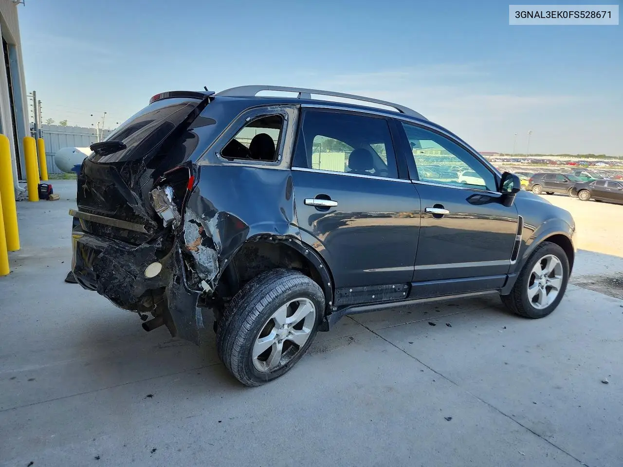 2015 Chevrolet Captiva Lt VIN: 3GNAL3EK0FS528671 Lot: 60249396