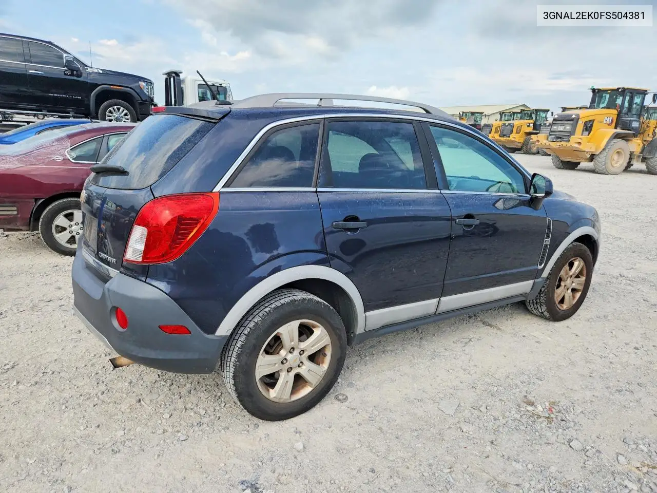 2015 Chevrolet Captiva Ls VIN: 3GNAL2EK0FS504381 Lot: 60250396