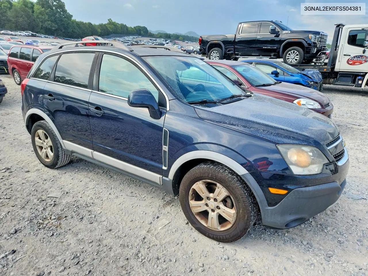 2015 Chevrolet Captiva Ls VIN: 3GNAL2EK0FS504381 Lot: 60250396