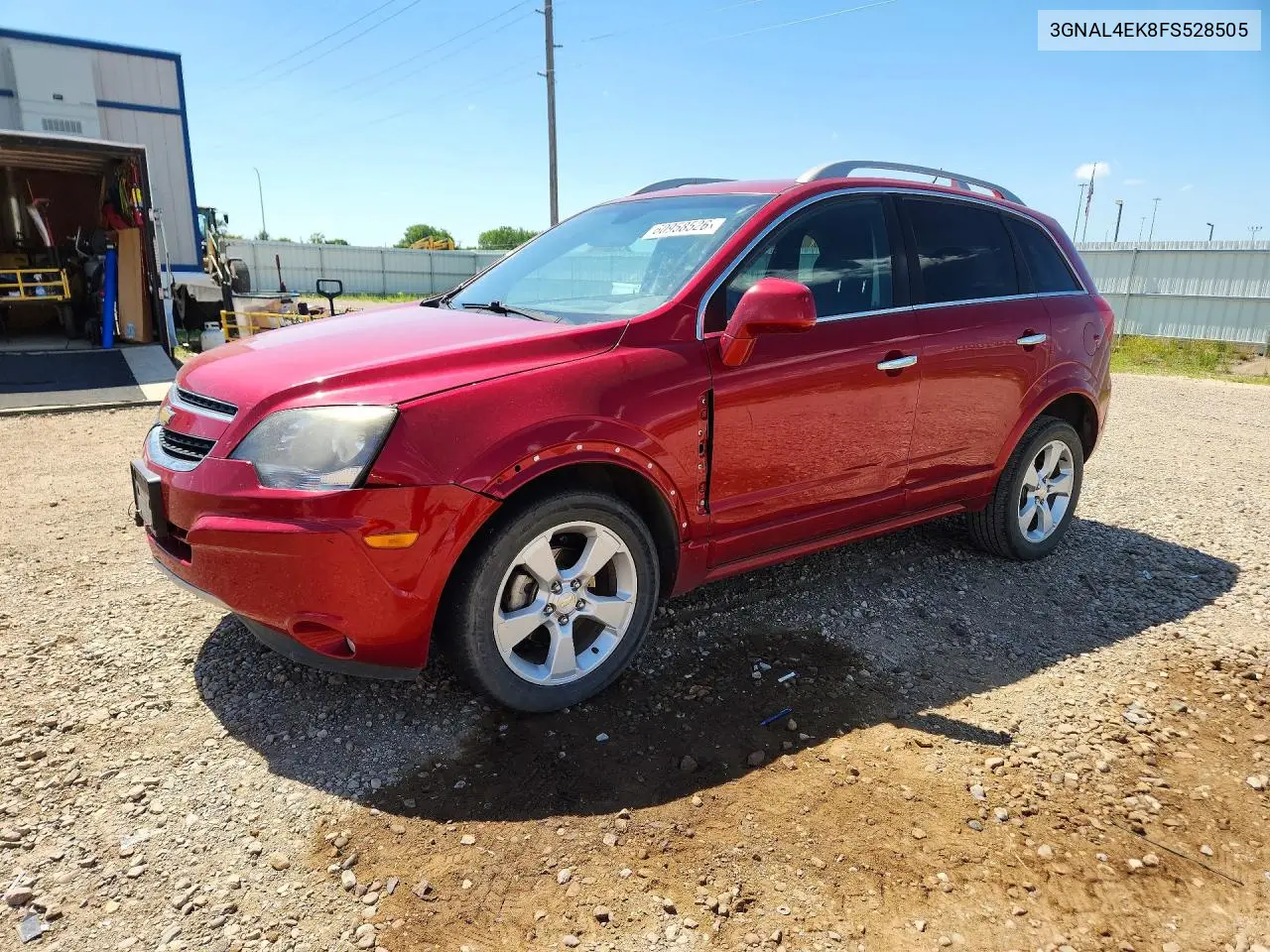 2015 Chevrolet Captiva Ltz VIN: 3GNAL4EK8FS528505 Lot: 60958526