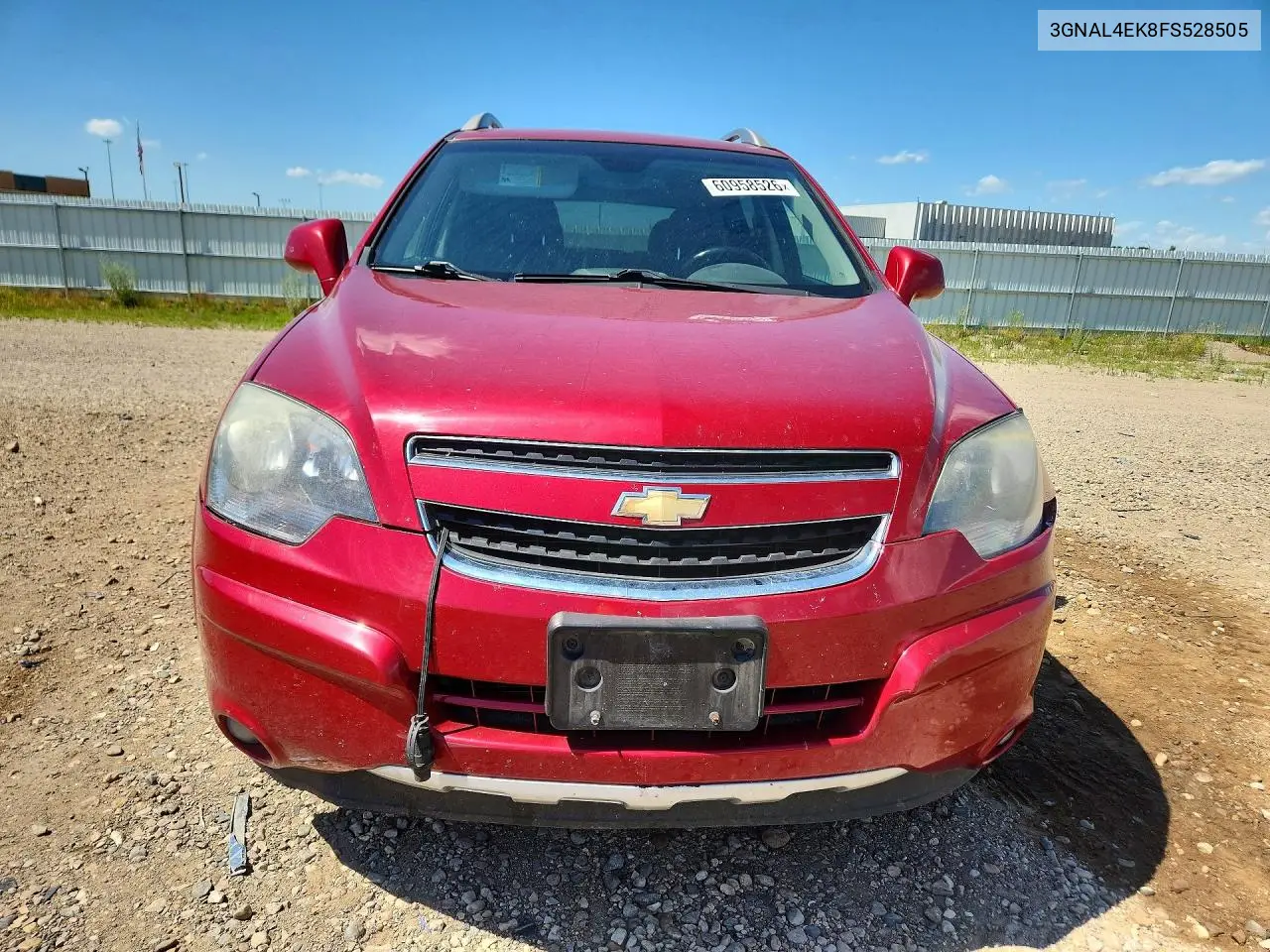 2015 Chevrolet Captiva Ltz VIN: 3GNAL4EK8FS528505 Lot: 60958526