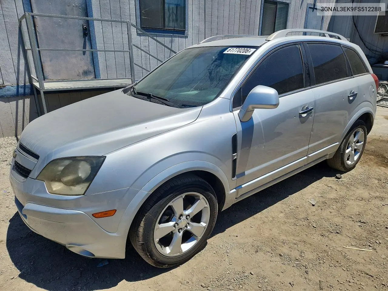2015 Chevrolet Captiva Lt VIN: 3GNAL3EK9FS512288 Lot: 61770206