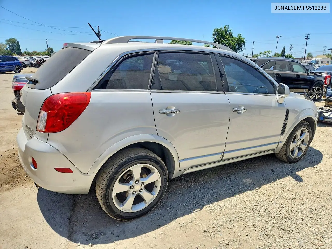 2015 Chevrolet Captiva Lt VIN: 3GNAL3EK9FS512288 Lot: 61770206