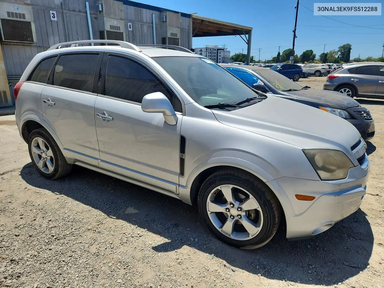 2015 Chevrolet Captiva Lt VIN: 3GNAL3EK9FS512288 Lot: 61770206