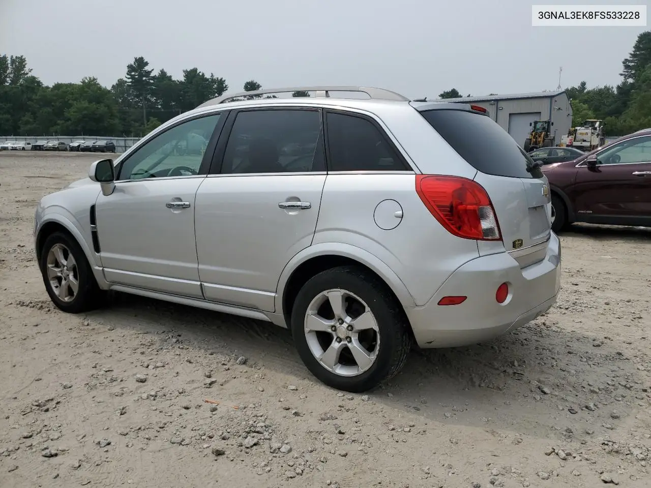 2015 Chevrolet Captiva Lt VIN: 3GNAL3EK8FS533228 Lot: 67593575