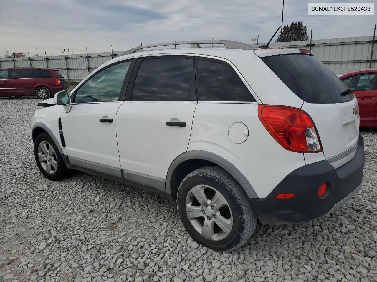 2015 Chevrolet Captiva Ls VIN: 3GNAL1EK3FS520438 Lot: 83860404