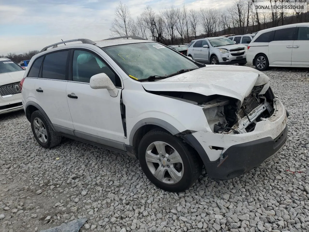2015 Chevrolet Captiva Ls VIN: 3GNAL1EK3FS520438 Lot: 83860404