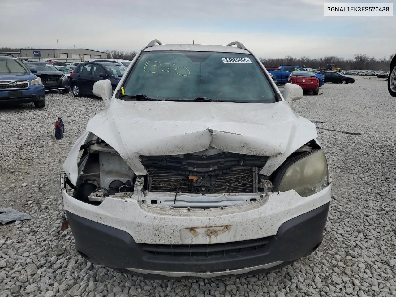 2015 Chevrolet Captiva Ls VIN: 3GNAL1EK3FS520438 Lot: 83860404