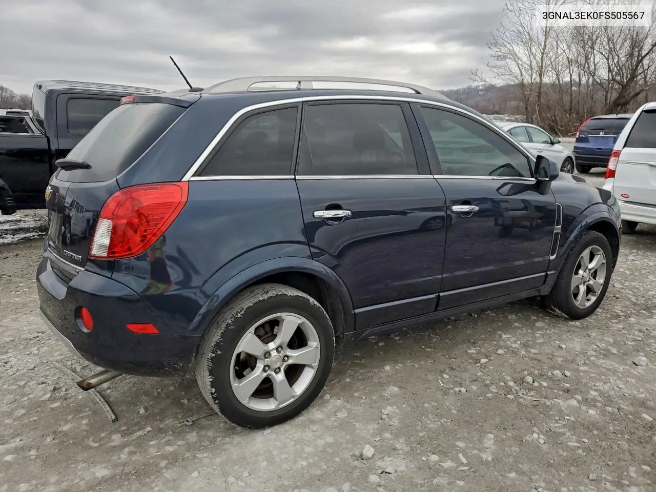 2015 Chevrolet Captiva Lt VIN: 3GNAL3EK0FS505567 Lot: 96237395