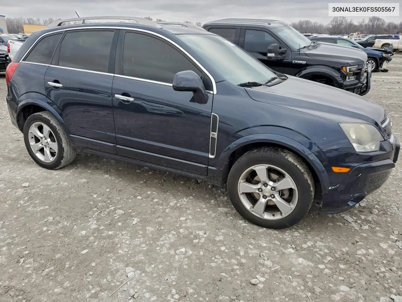 2015 Chevrolet Captiva Lt VIN: 3GNAL3EK0FS505567 Lot: 96237395