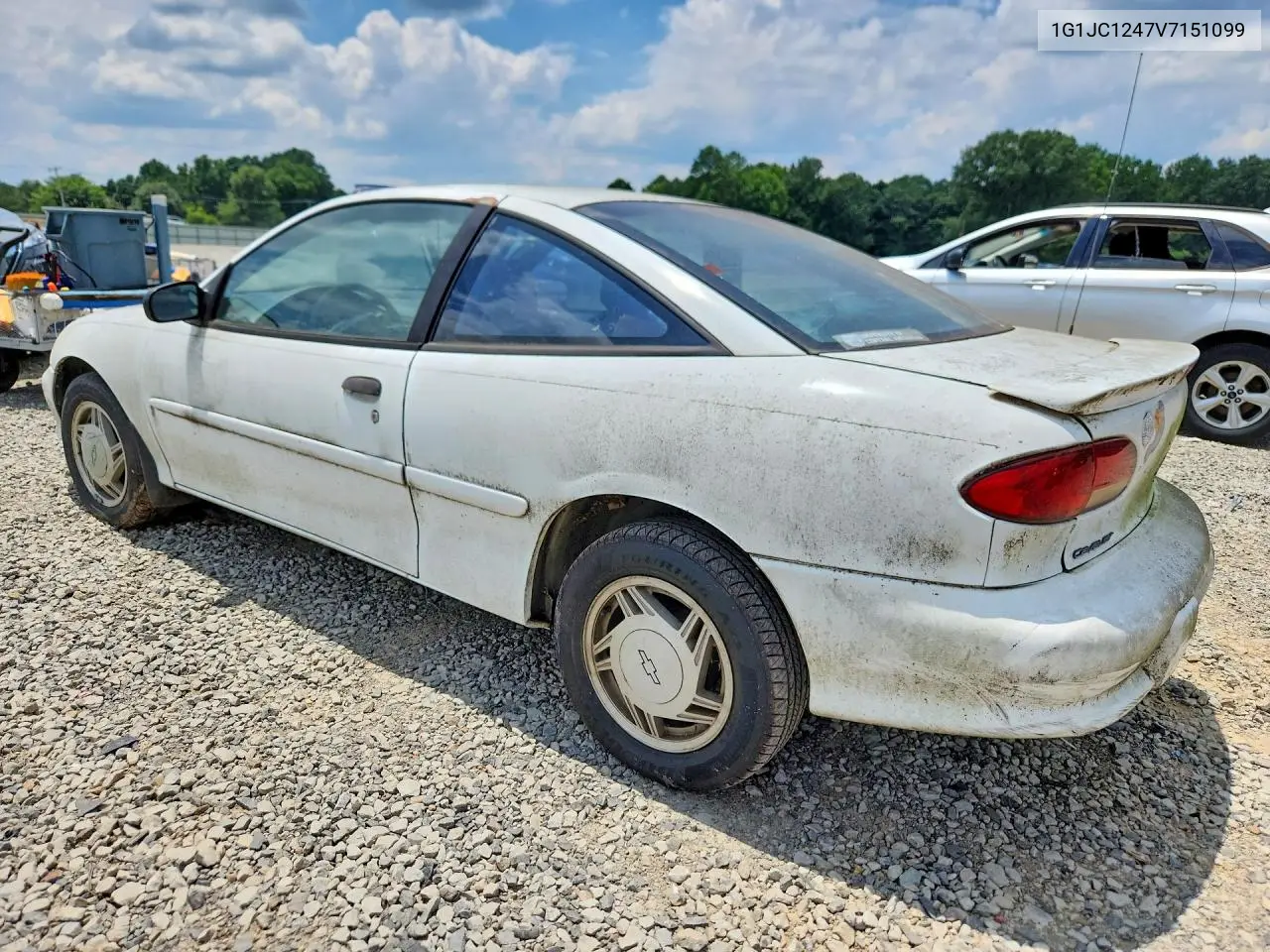 1997 Chevrolet Cavalier VIN: 1G1JC1247V7151099 Lot: 60992416