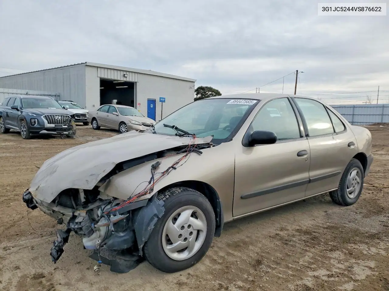 1997 Chevrolet Cavalier VIN: 3G1JC5244VS876622 Lot: 99447565