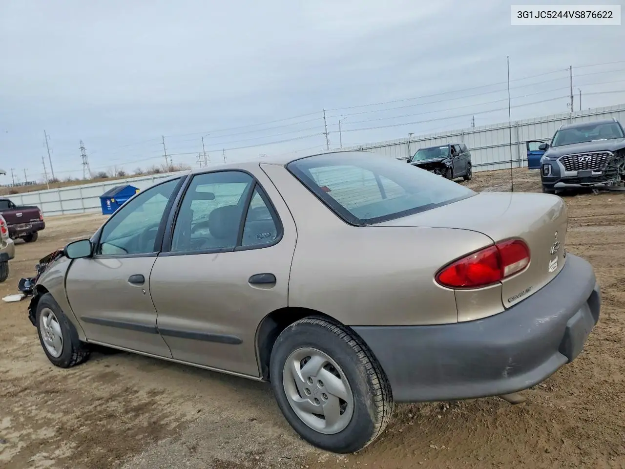 1997 Chevrolet Cavalier VIN: 3G1JC5244VS876622 Lot: 99447565