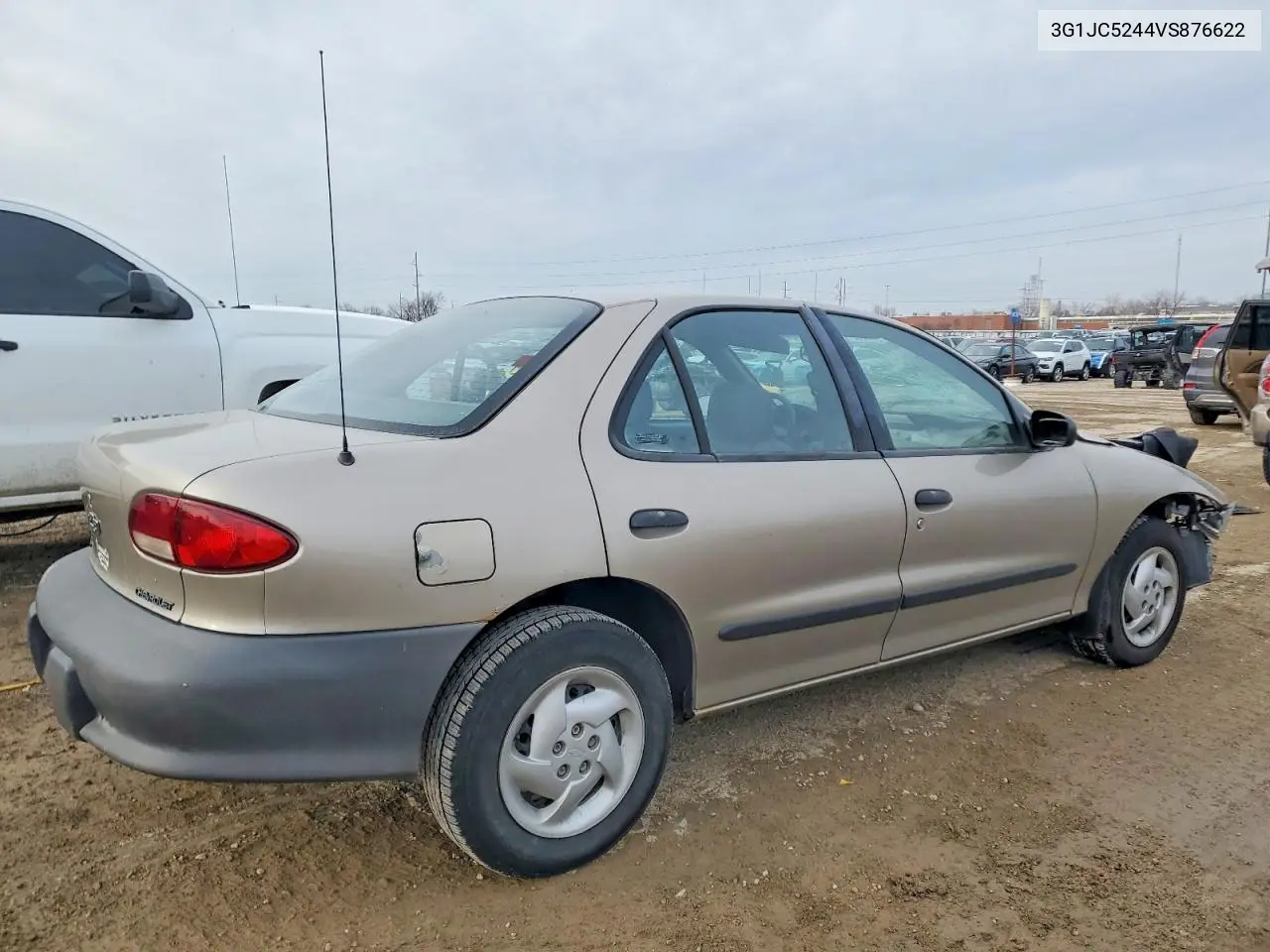 1997 Chevrolet Cavalier VIN: 3G1JC5244VS876622 Lot: 99447565