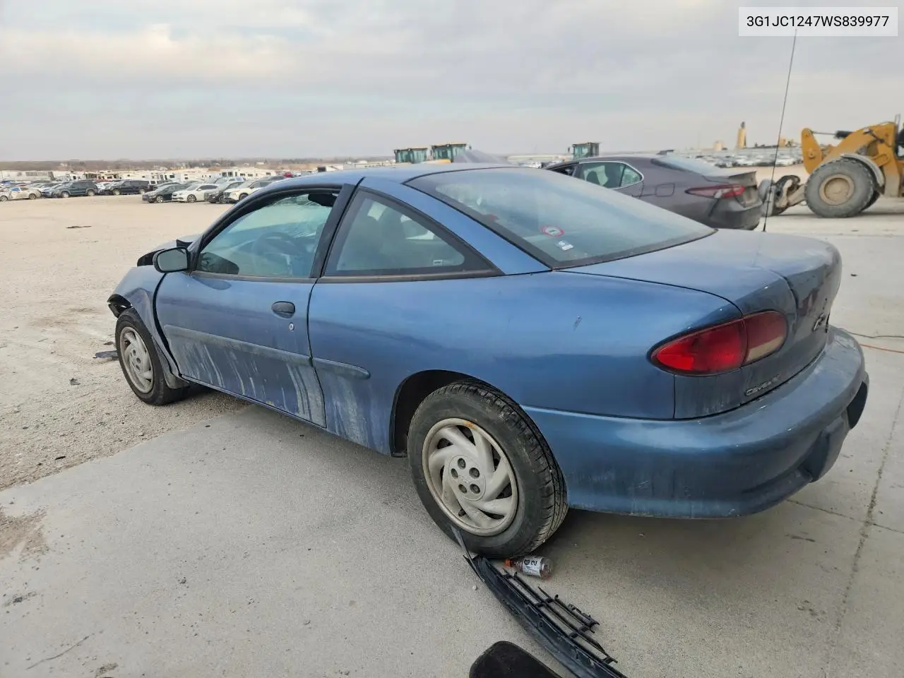 1998 Chevrolet Cavalier Base VIN: 3G1JC1247WS839977 Lot: 57878546