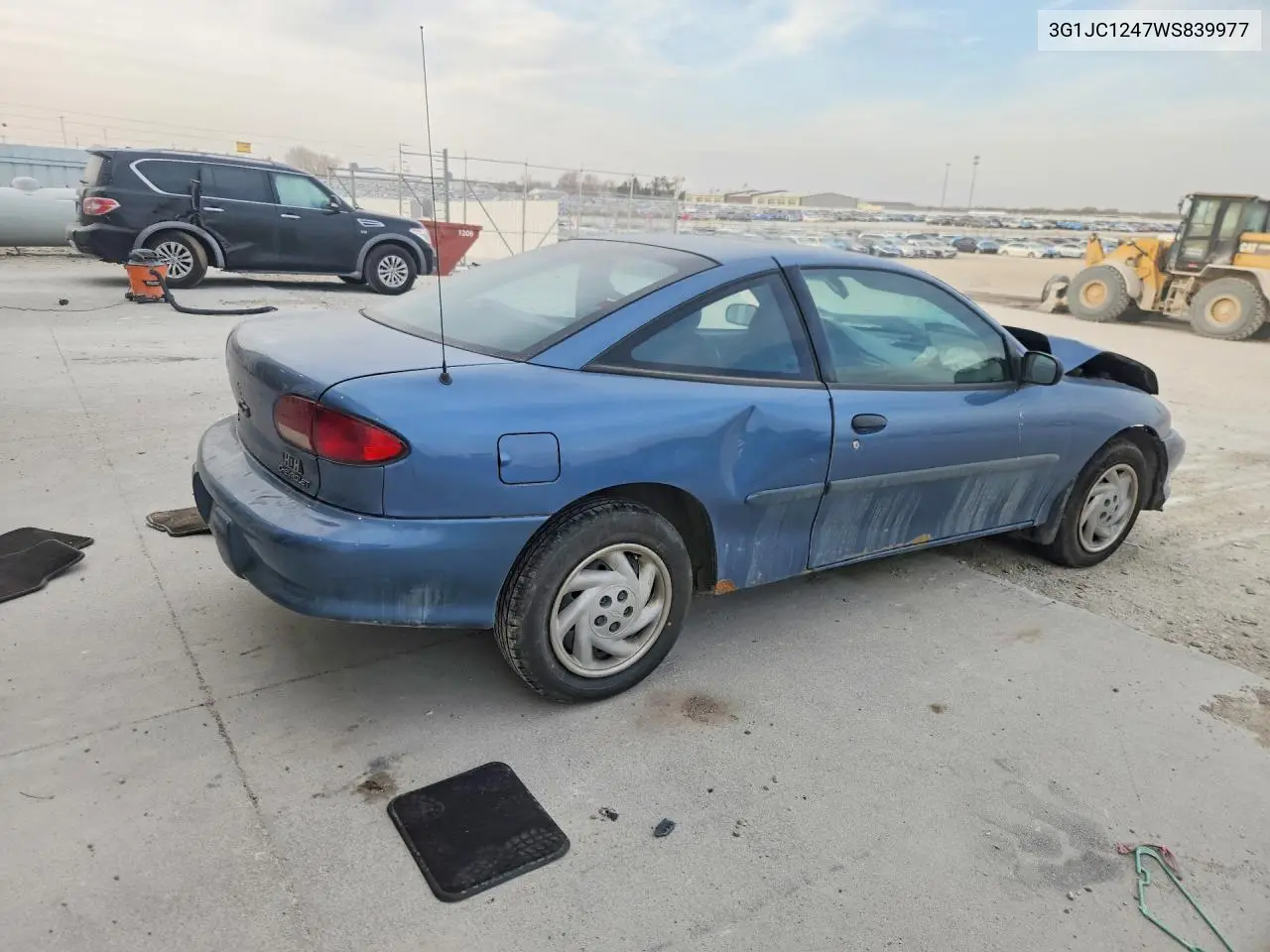 1998 Chevrolet Cavalier Base VIN: 3G1JC1247WS839977 Lot: 57878546