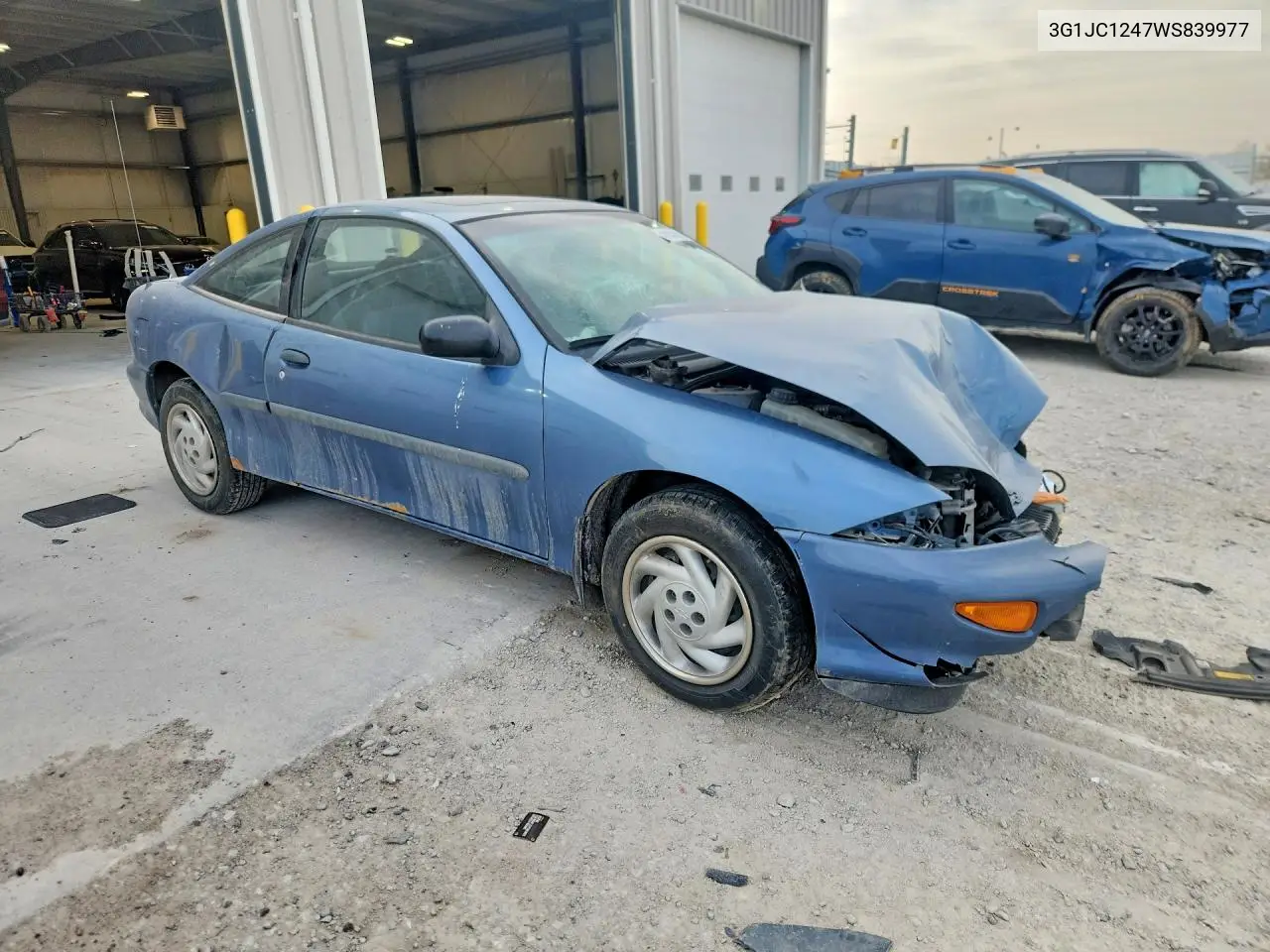1998 Chevrolet Cavalier Base VIN: 3G1JC1247WS839977 Lot: 57878546