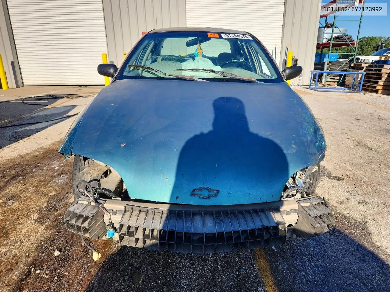 2000 Chevrolet Cavalier Ls VIN: 1G1JF5246Y7123992 Lot: 57484576