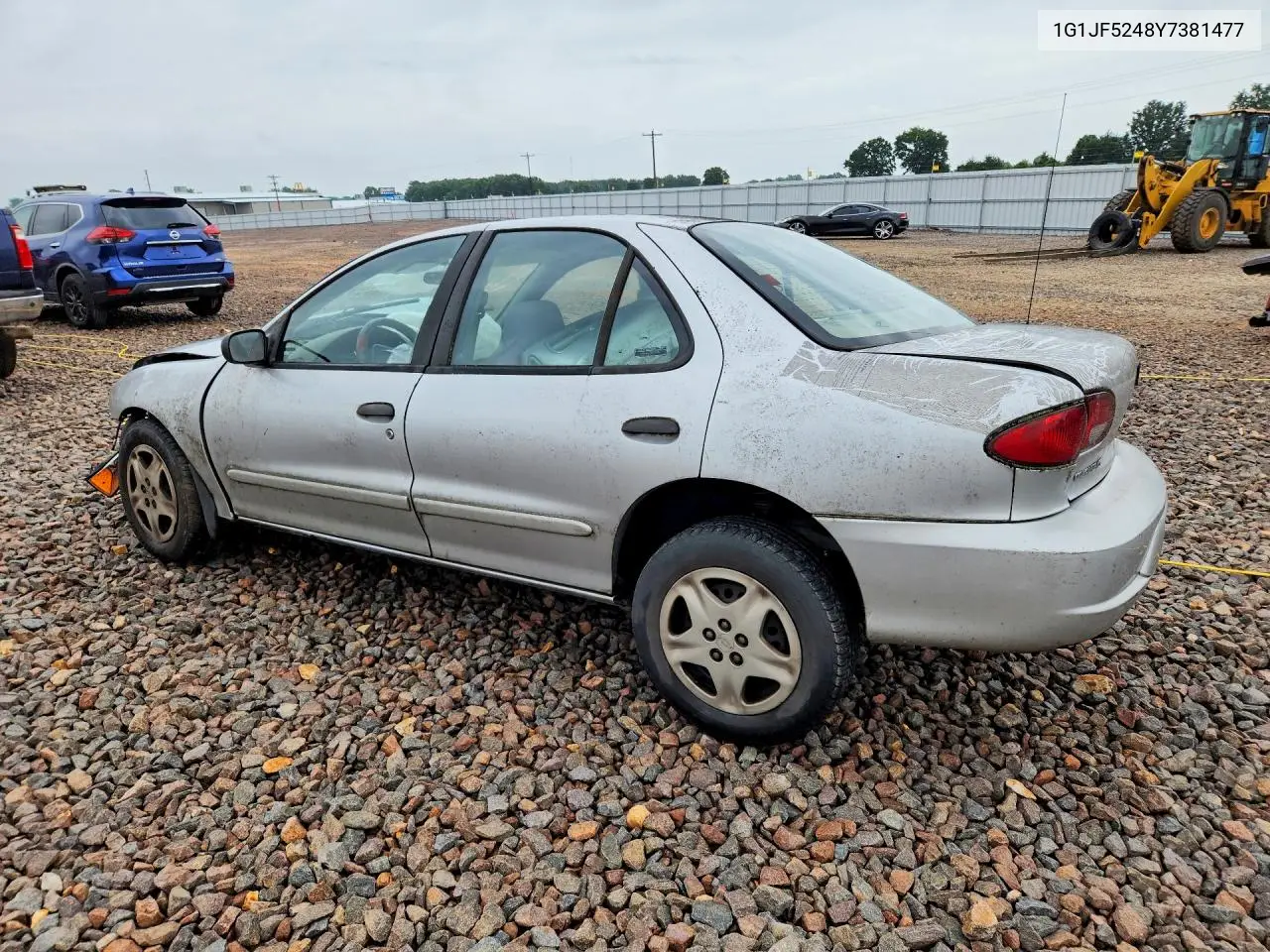 2000 Chevrolet Cavalier Ls VIN: 1G1JF5248Y7381477 Lot: 58787676