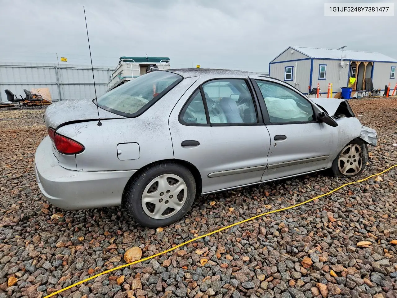 2000 Chevrolet Cavalier Ls VIN: 1G1JF5248Y7381477 Lot: 58787676