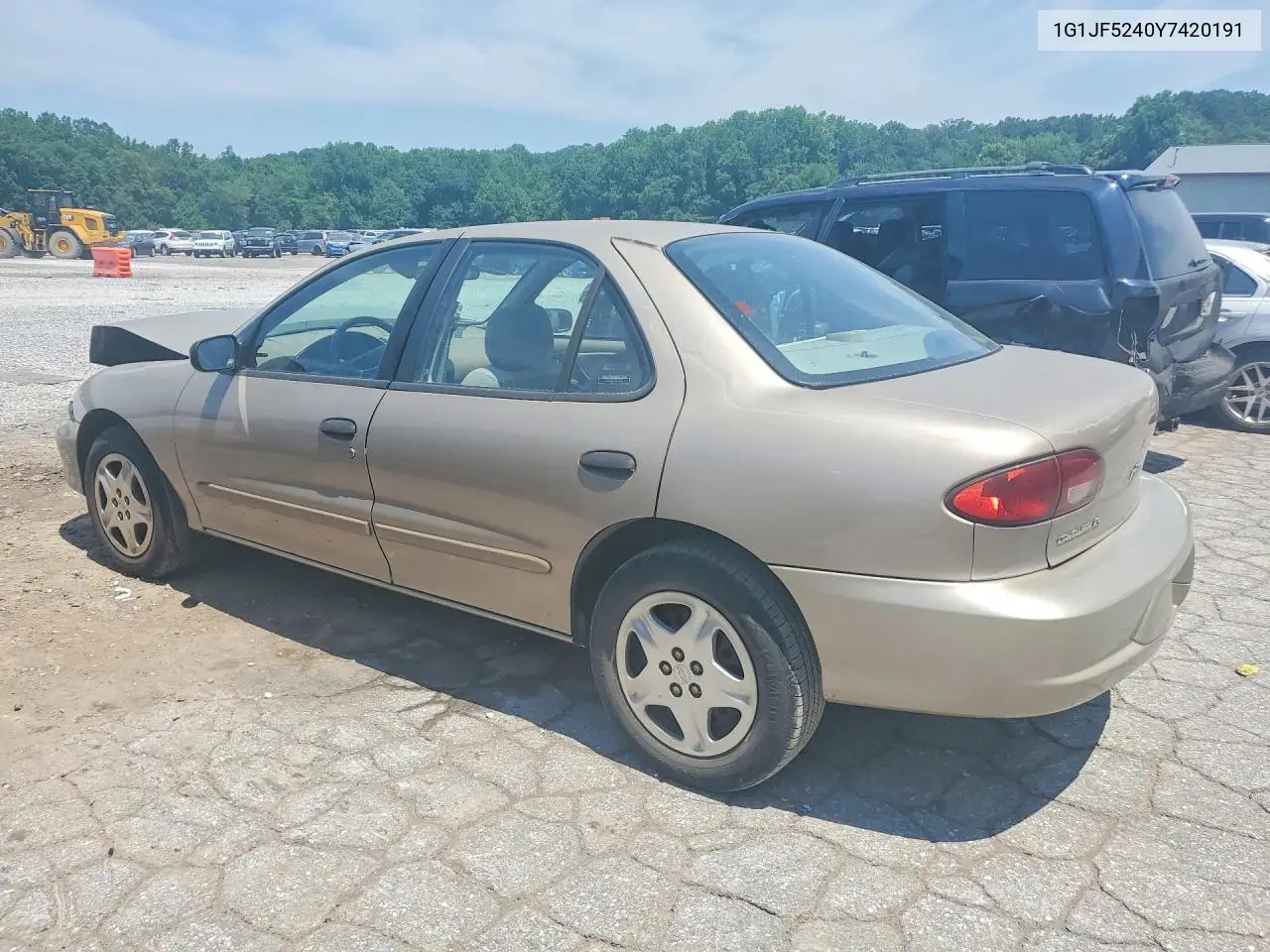 2000 Chevrolet Cavalier Ls VIN: 1G1JF5240Y7420191 Lot: 61109026