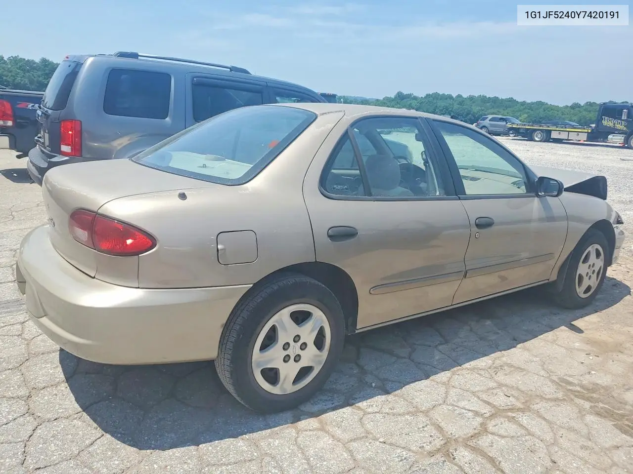 2000 Chevrolet Cavalier Ls VIN: 1G1JF5240Y7420191 Lot: 61109026