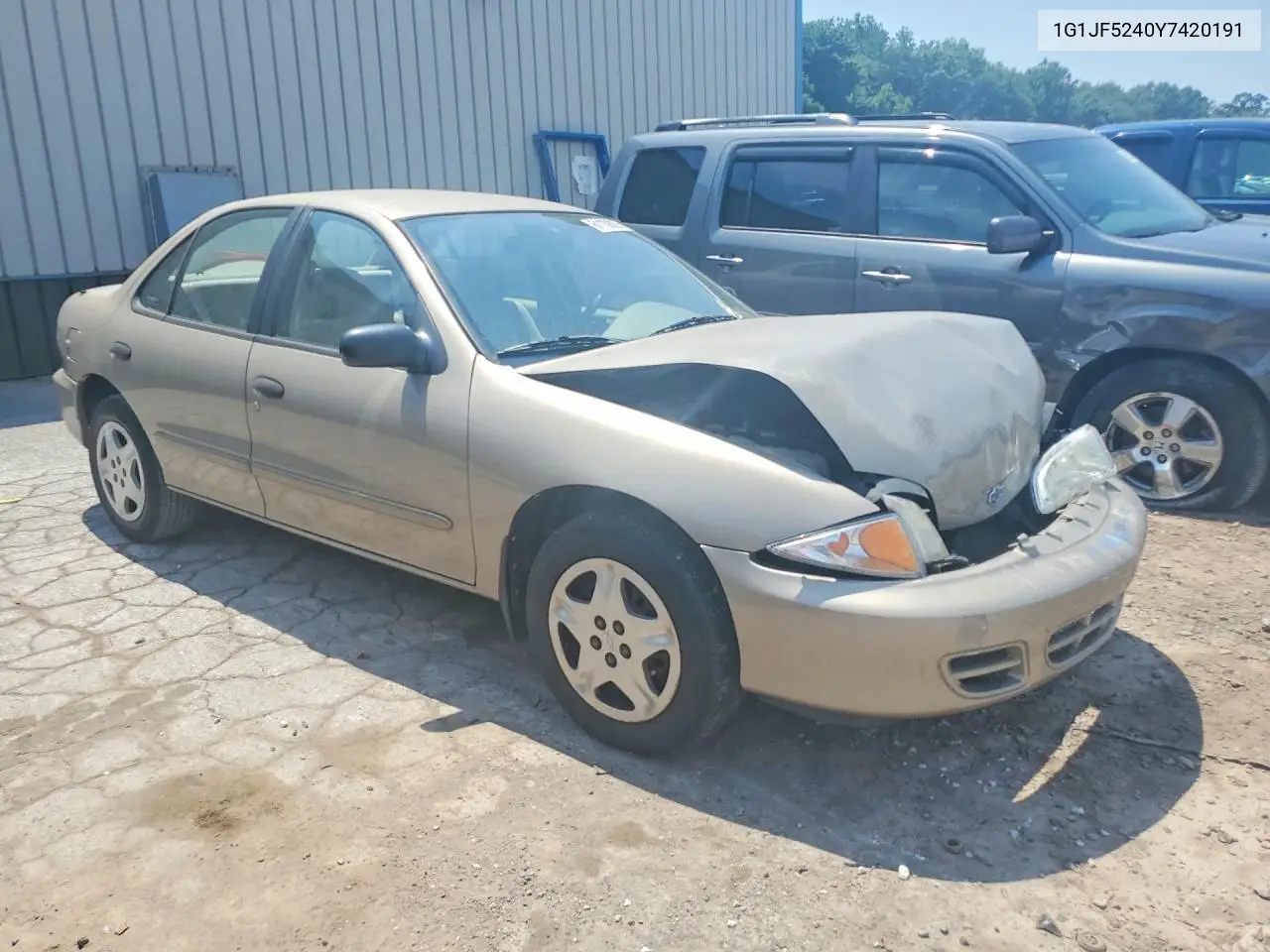 2000 Chevrolet Cavalier Ls VIN: 1G1JF5240Y7420191 Lot: 61109026