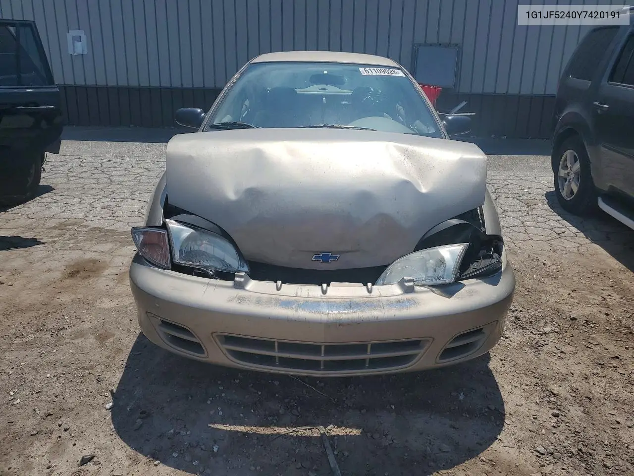 2000 Chevrolet Cavalier Ls VIN: 1G1JF5240Y7420191 Lot: 61109026