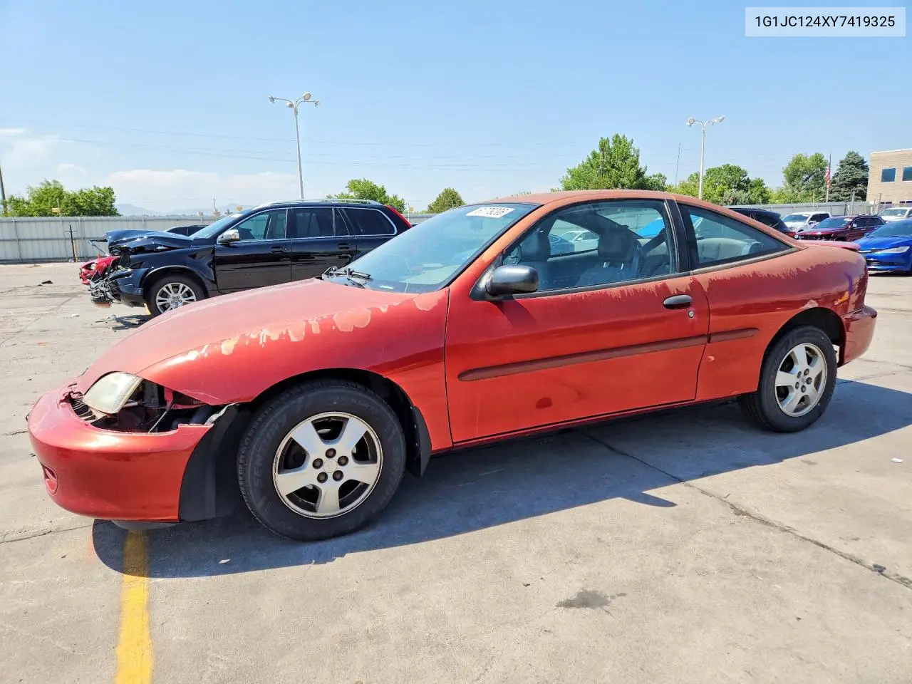 2000 Chevrolet Cavalier VIN: 1G1JC124XY7419325 Lot: 61779206