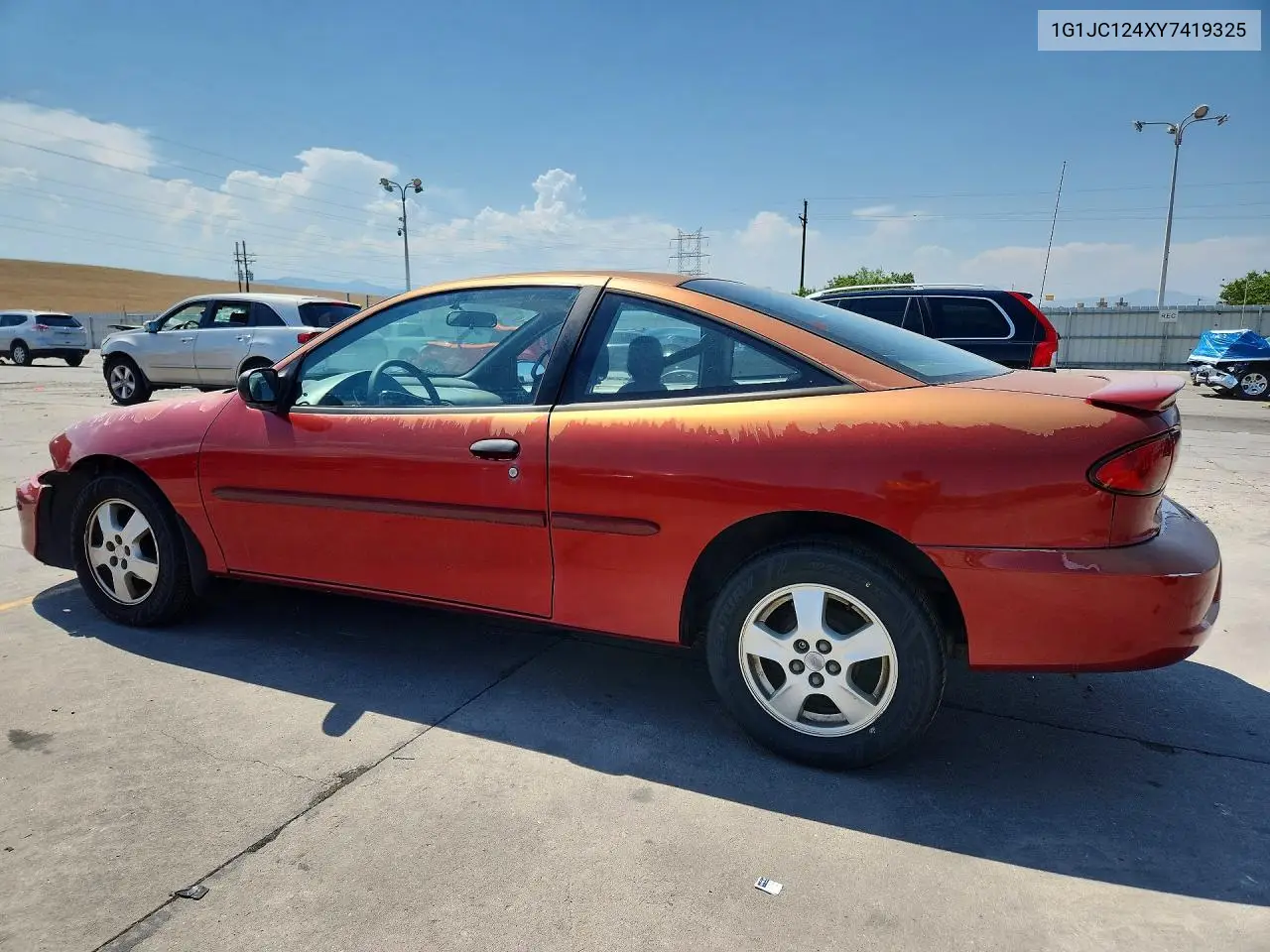 2000 Chevrolet Cavalier VIN: 1G1JC124XY7419325 Lot: 61779206