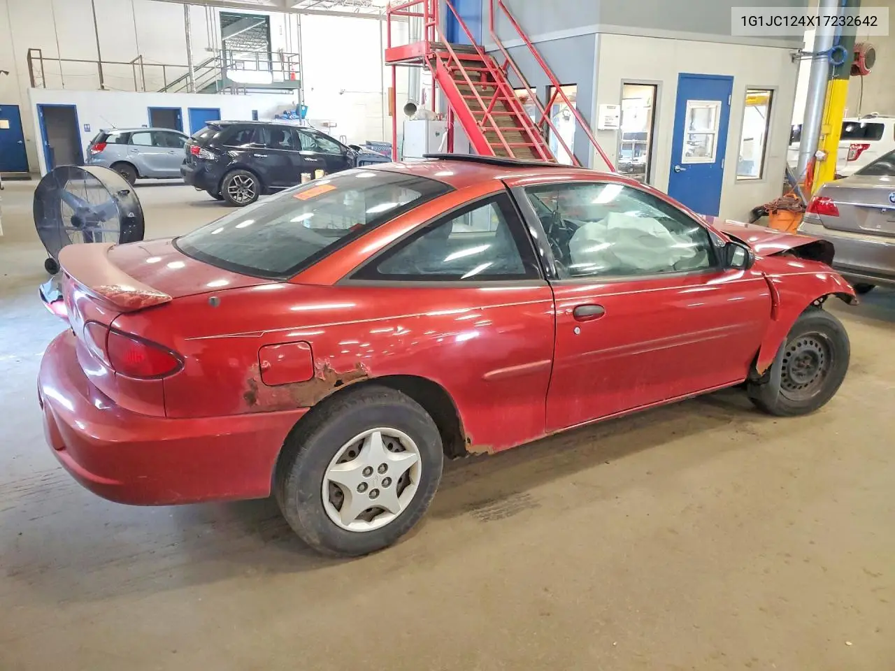 2001 Chevrolet Cavalier VIN: 1G1JC124X17232642 Lot: 55451006