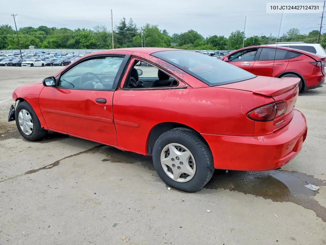 2002 Chevrolet Cavalier VIN: 1G1JC124427124731 Lot: 52002776