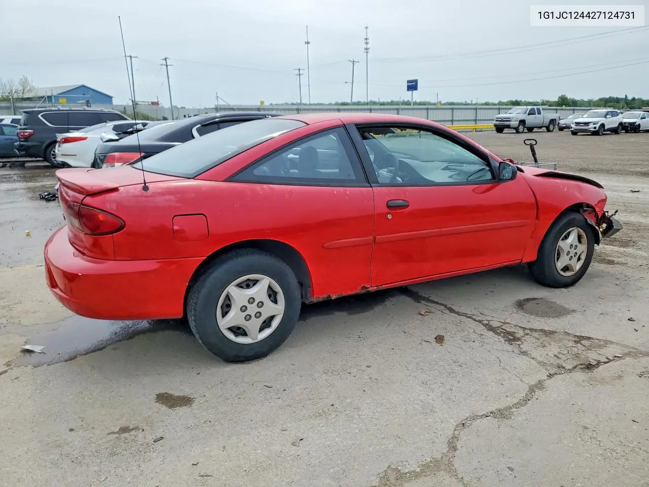 2002 Chevrolet Cavalier VIN: 1G1JC124427124731 Lot: 52002776