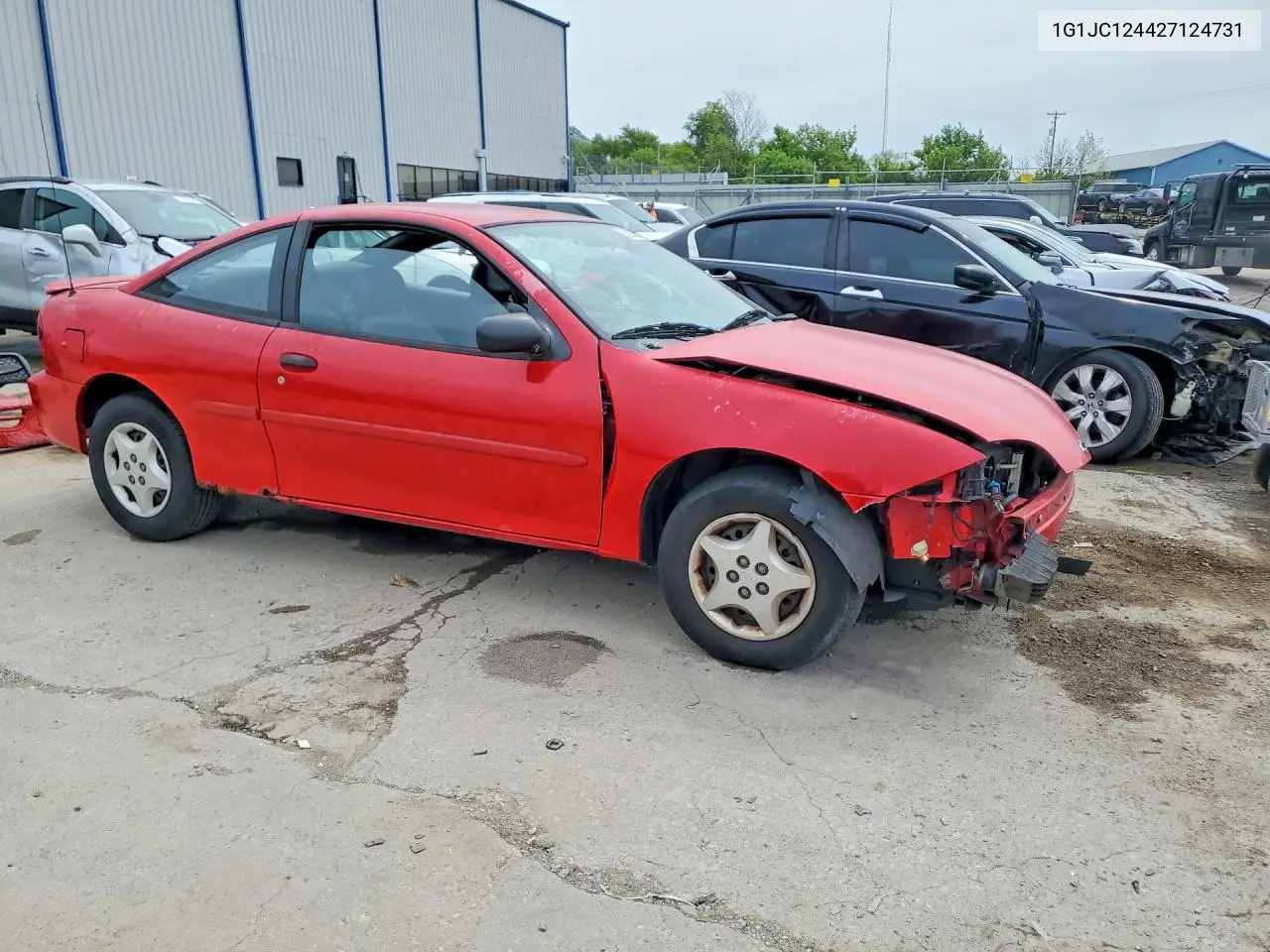 2002 Chevrolet Cavalier VIN: 1G1JC124427124731 Lot: 52002776