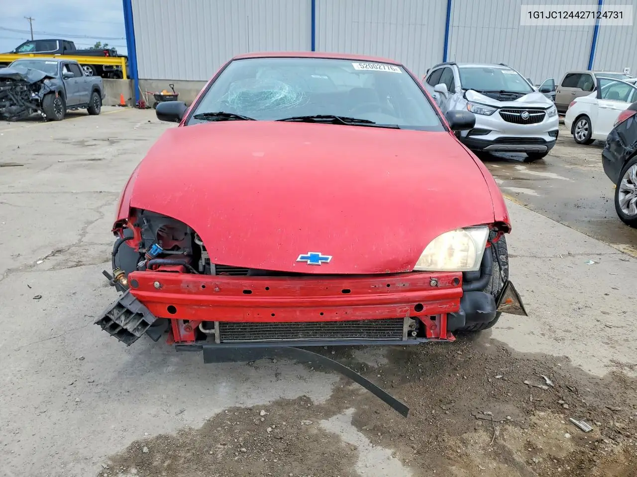 2002 Chevrolet Cavalier VIN: 1G1JC124427124731 Lot: 52002776