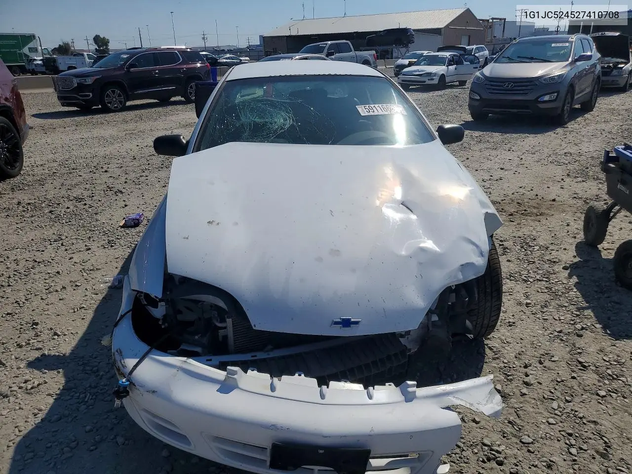 2002 Chevrolet Cavalier Base VIN: 1G1JC524527410708 Lot: 59116696