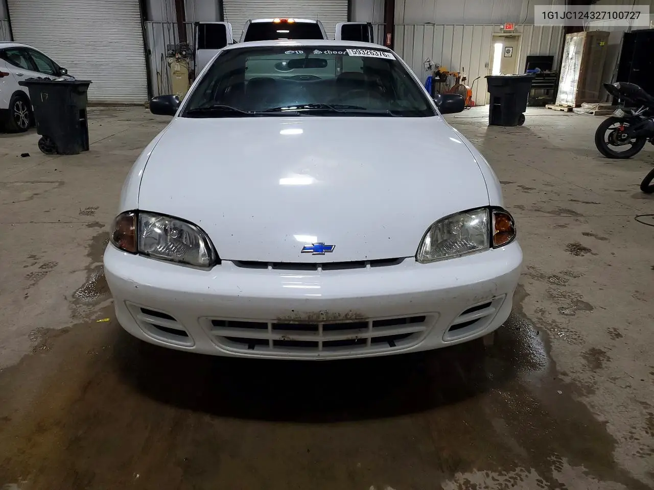 2002 Chevrolet Cavalier VIN: 1G1JC124327100727 Lot: 59326376