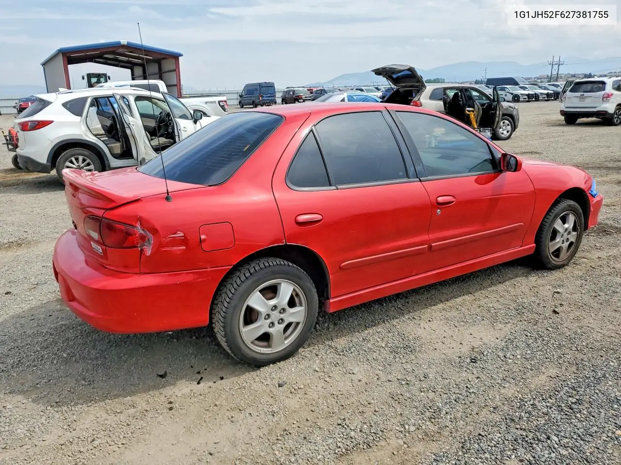 2002 Chevrolet Cavalier Ls Sport VIN: 1G1JH52F627381755 Lot: 62112996