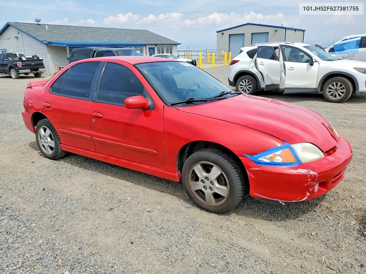 2002 Chevrolet Cavalier Ls Sport VIN: 1G1JH52F627381755 Lot: 62112996