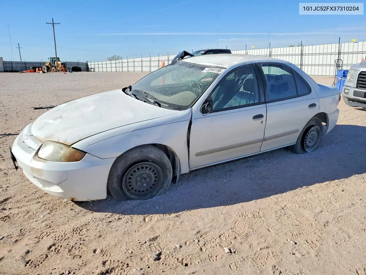 2003 Chevrolet Cavalier VIN: 1G1JC52FX37310204 Lot: 48848196