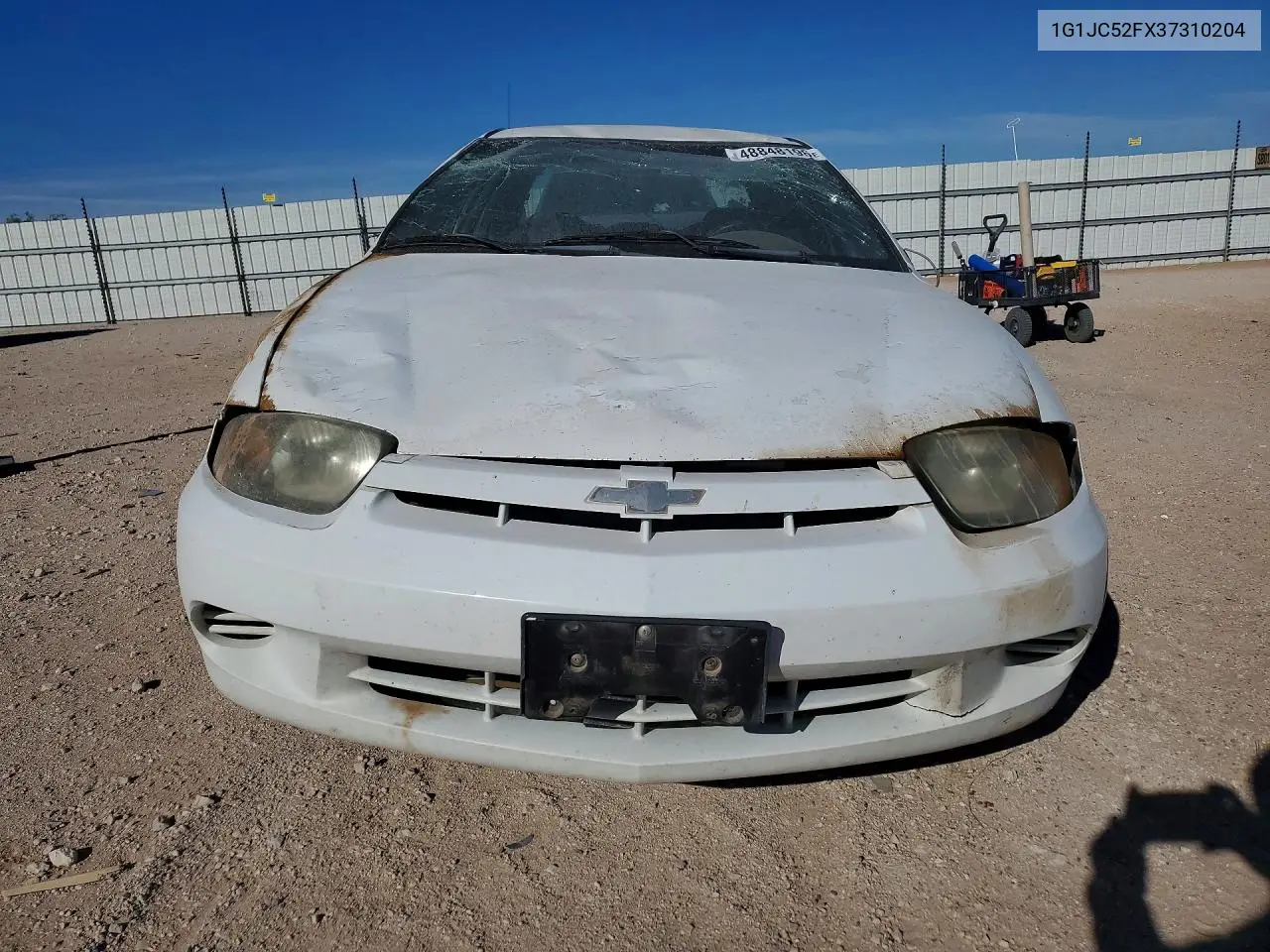 2003 Chevrolet Cavalier VIN: 1G1JC52FX37310204 Lot: 48848196