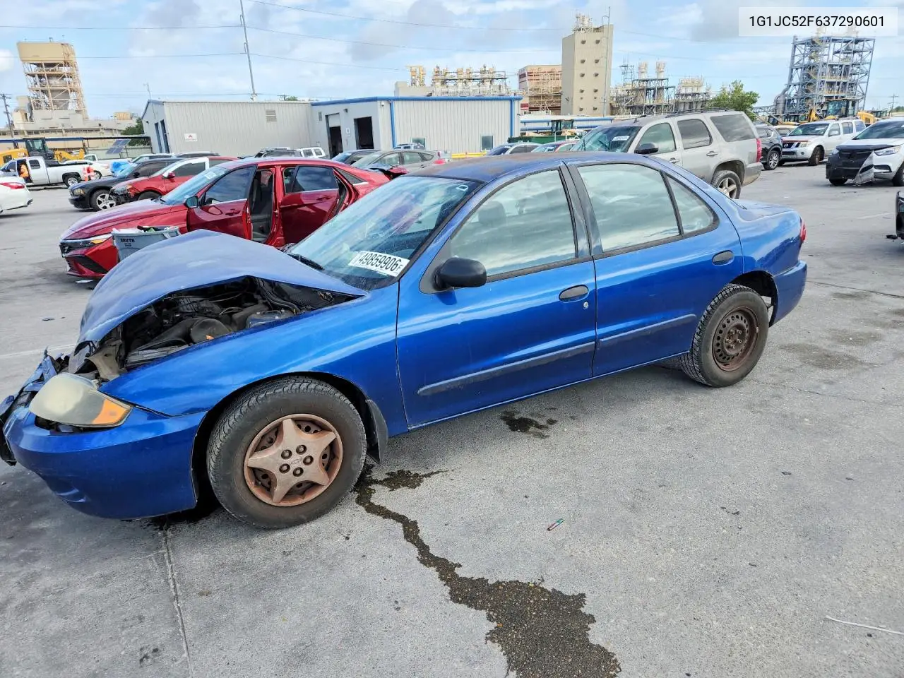 2003 Chevrolet Cavalier VIN: 1G1JC52F637290601 Lot: 49859906