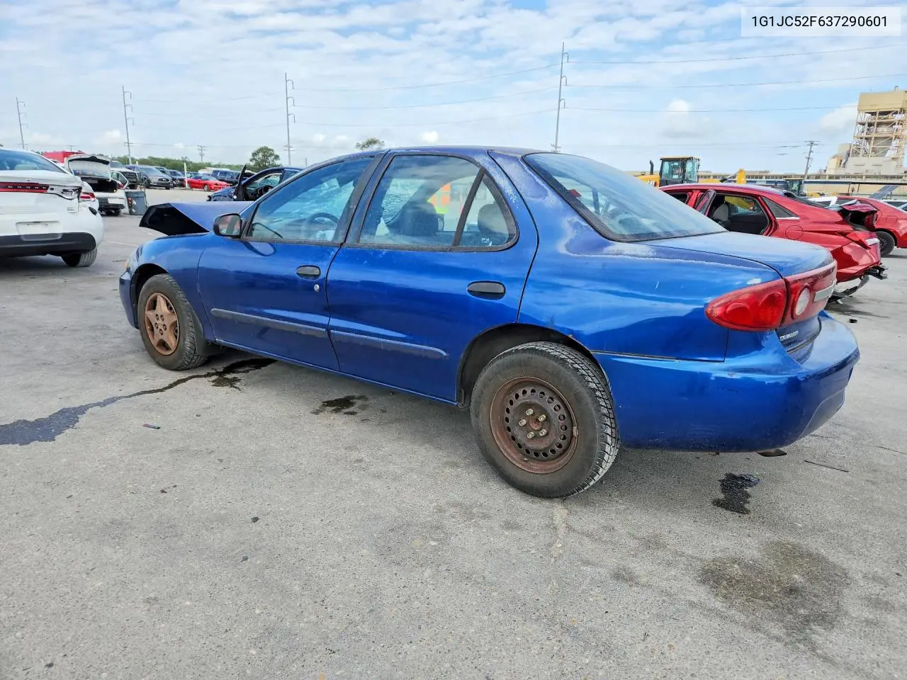 2003 Chevrolet Cavalier VIN: 1G1JC52F637290601 Lot: 49859906