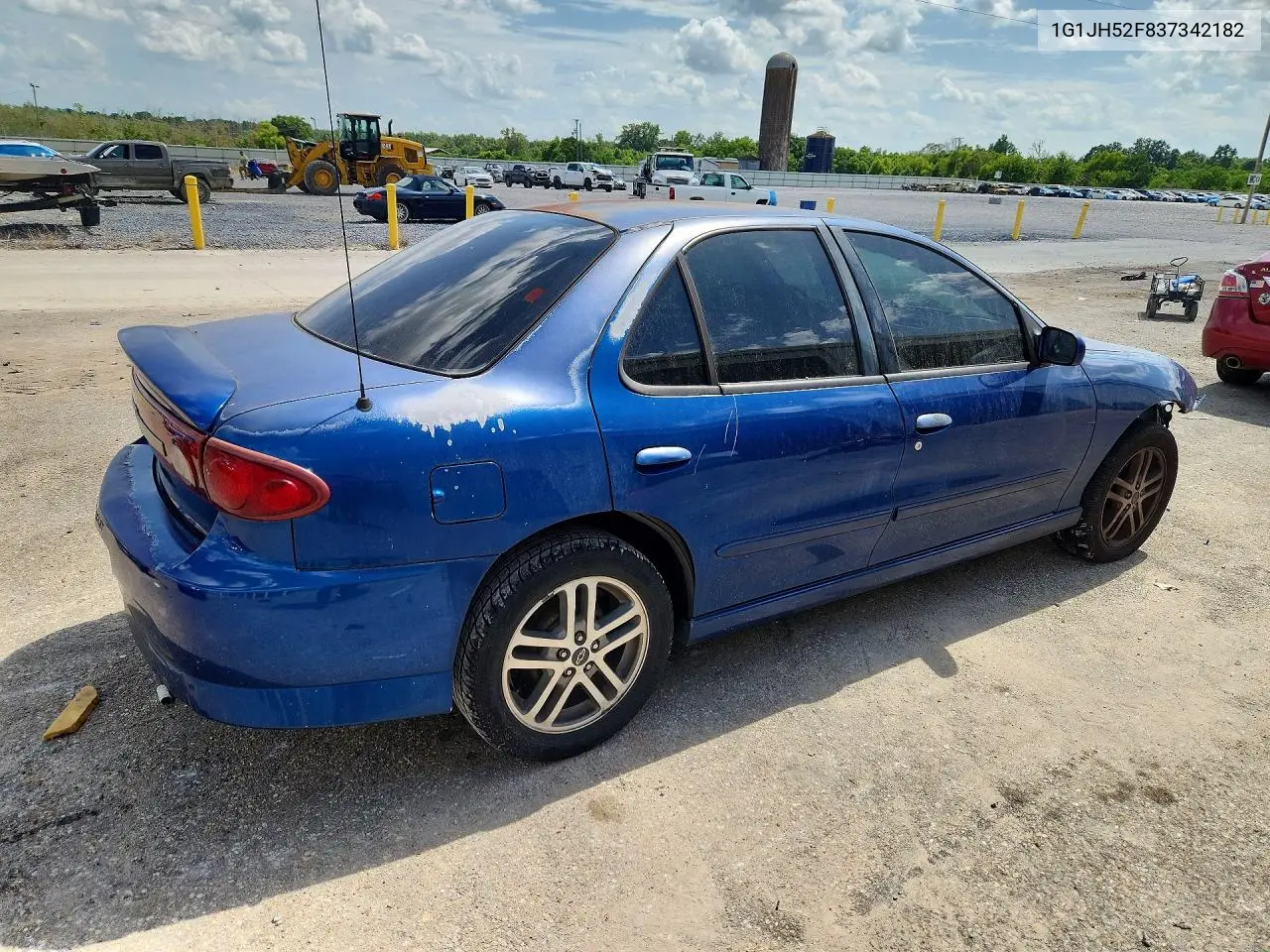 2003 Chevrolet Cavalier Ls Sport VIN: 1G1JH52F837342182 Lot: 60824576