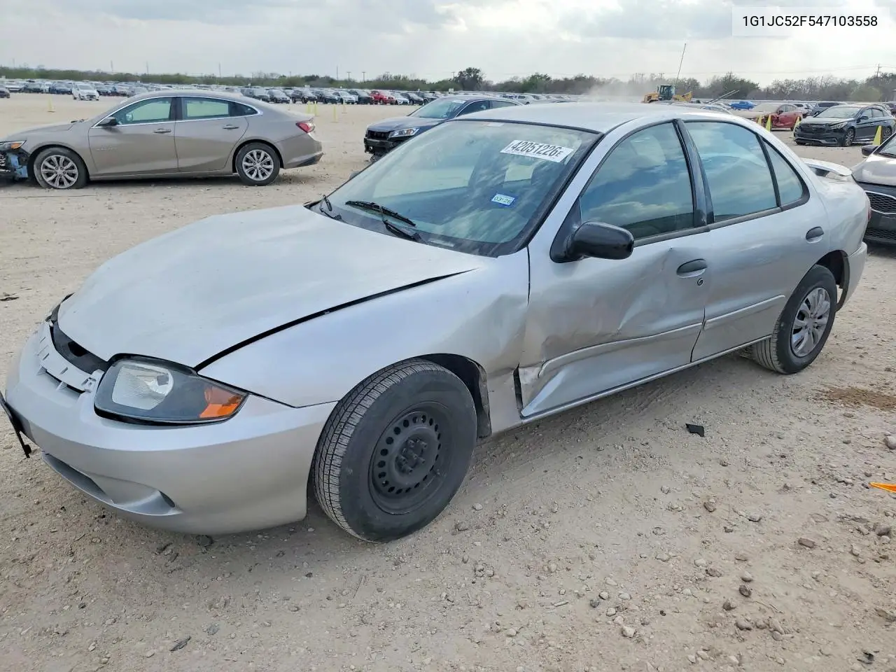 2004 Chevrolet Cavalier VIN: 1G1JC52F547103558 Lot: 42051226