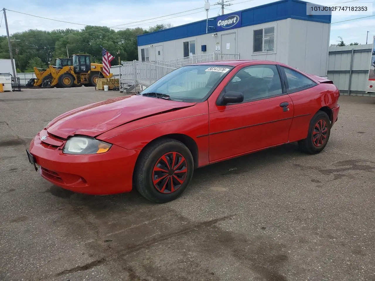 2004 Chevrolet Cavalier 2D VIN: 1G1JC12F747182353 Lot: 56147376