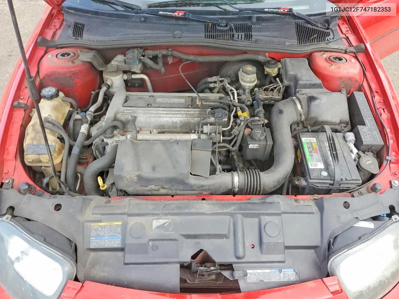 2004 Chevrolet Cavalier 2D VIN: 1G1JC12F747182353 Lot: 56147376