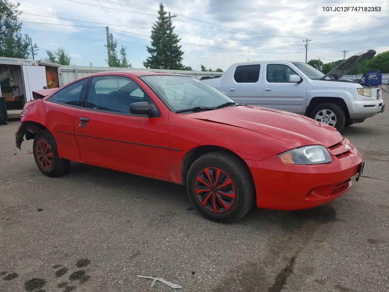2004 Chevrolet Cavalier 2D VIN: 1G1JC12F747182353 Lot: 56147376
