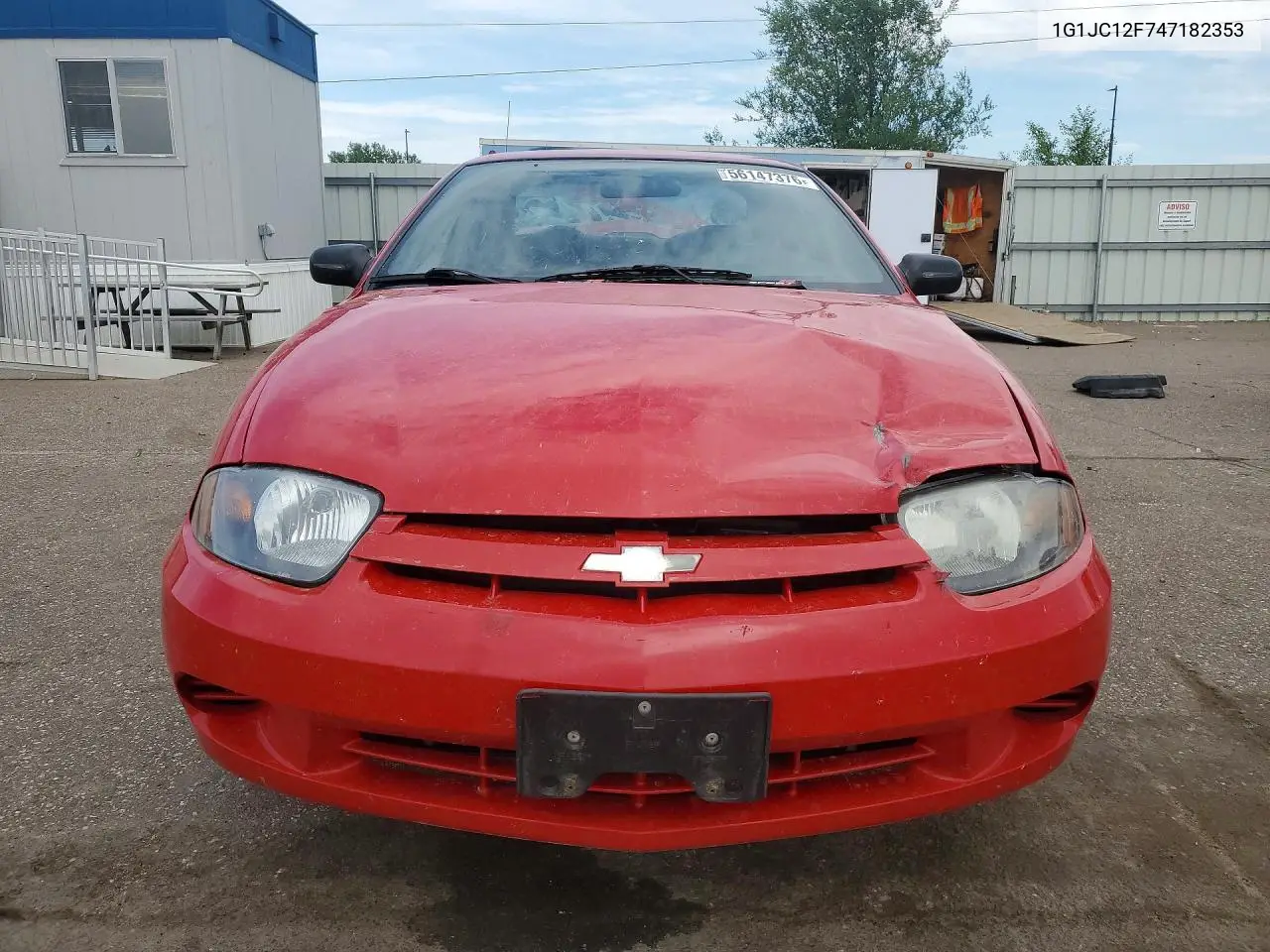 2004 Chevrolet Cavalier 2D VIN: 1G1JC12F747182353 Lot: 56147376