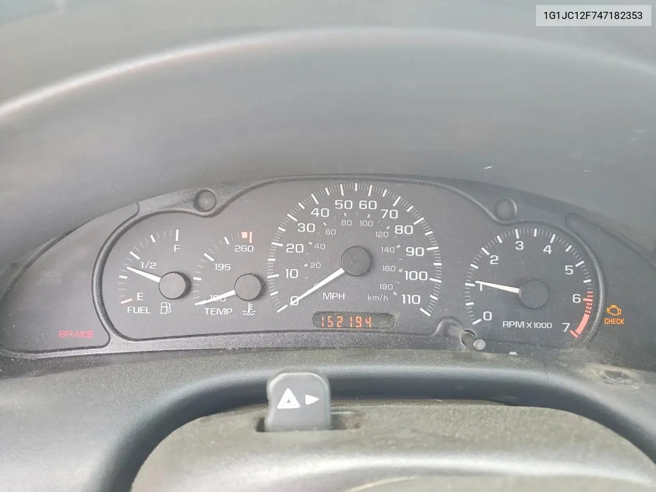 2004 Chevrolet Cavalier 2D VIN: 1G1JC12F747182353 Lot: 56147376